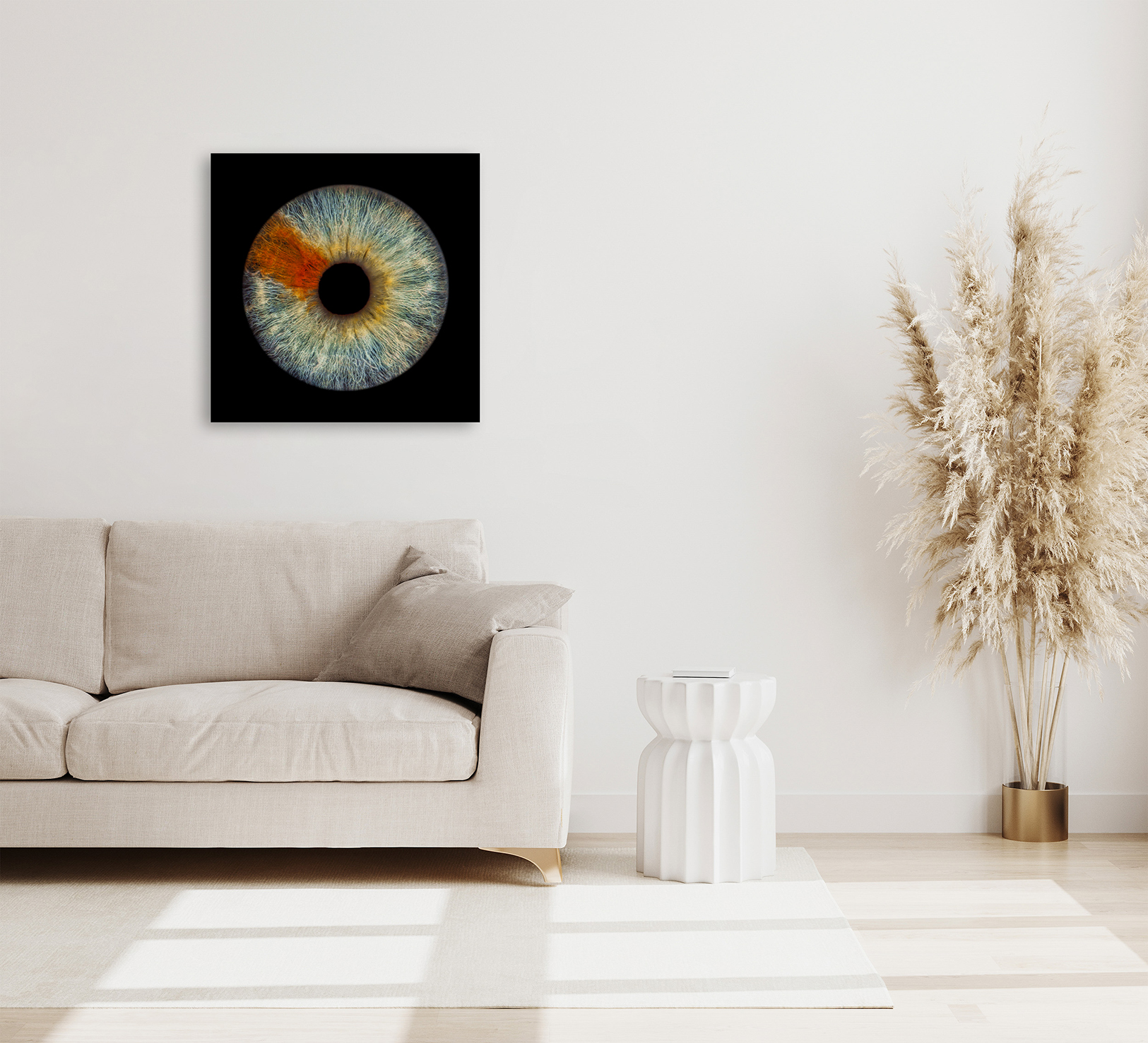 Iris-Fotografie Wandbild
